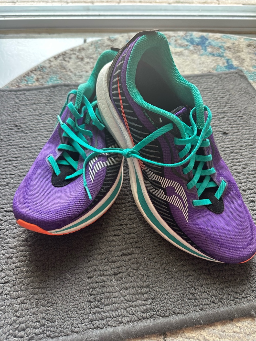 Saucony Women’s Purple & Teal Running Sneakers